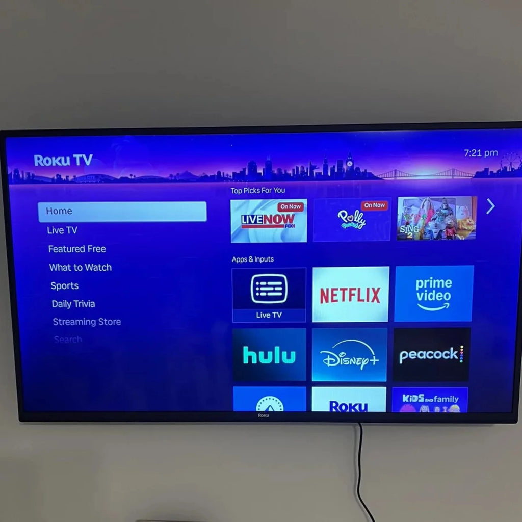 Hisense 40-Inch Class H4 Series FHD Roku Smart TV - 1080P Full HD LCD Screen, LED TV