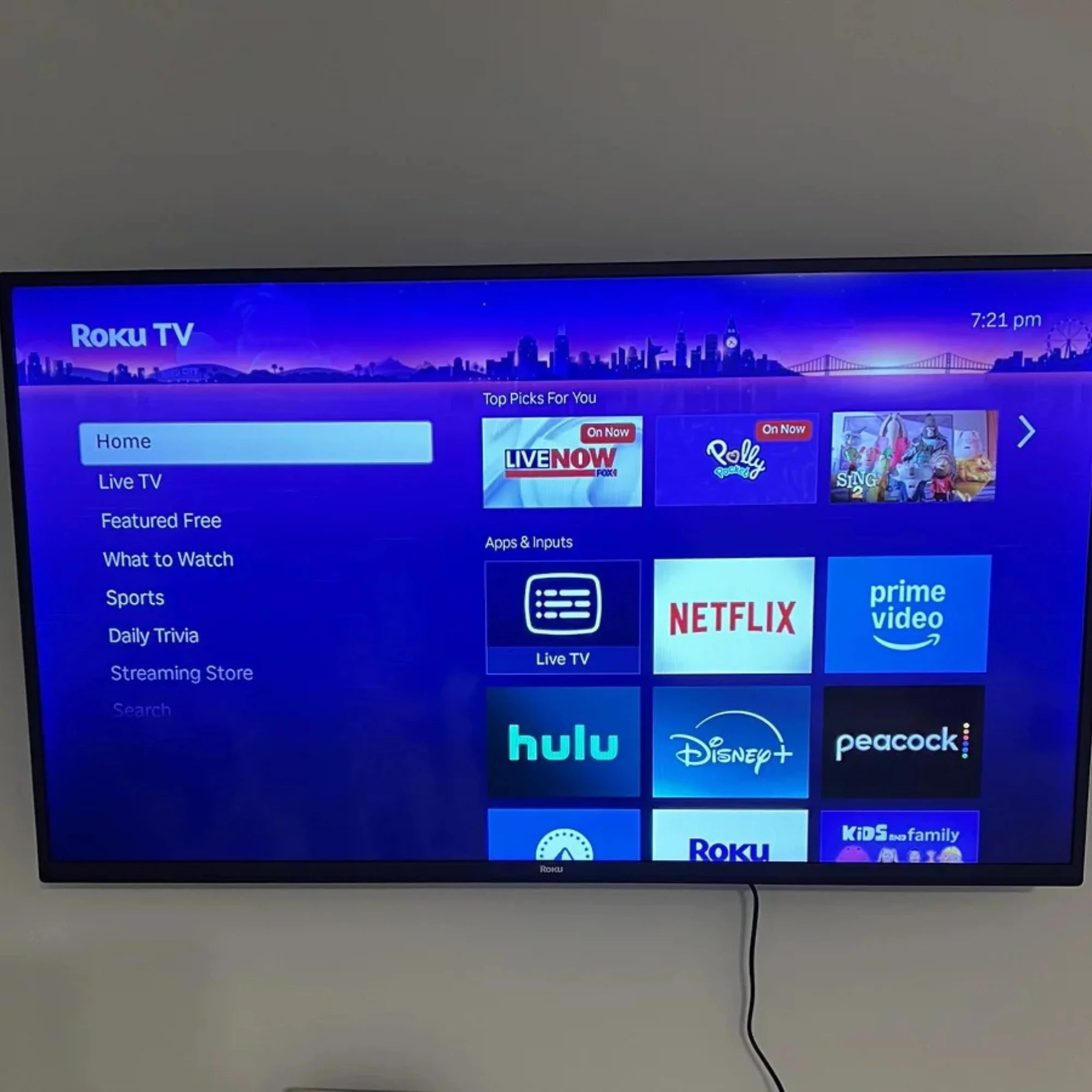 Hisense 40-Inch Class H4 Series FHD Roku Smart TV - 1080P Full HD LCD Screen, LED TV