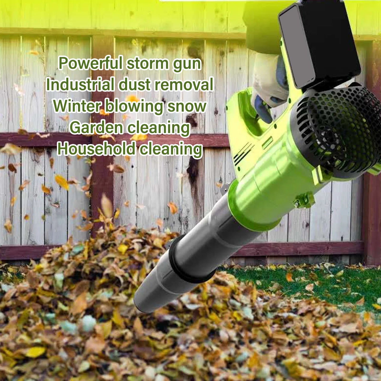 Cordless Blower Axial Leaf  Industrial Lithium Rechargeable High Power Garden Supplies Cordless Leaf Blower Cordless Blower