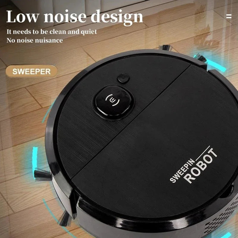 Smart Sweeping Robot 5000Pa Household Vacuum Cleaner 3-in-1 Smart Cleaning Machine Vacuum Cleaner Home Appliance