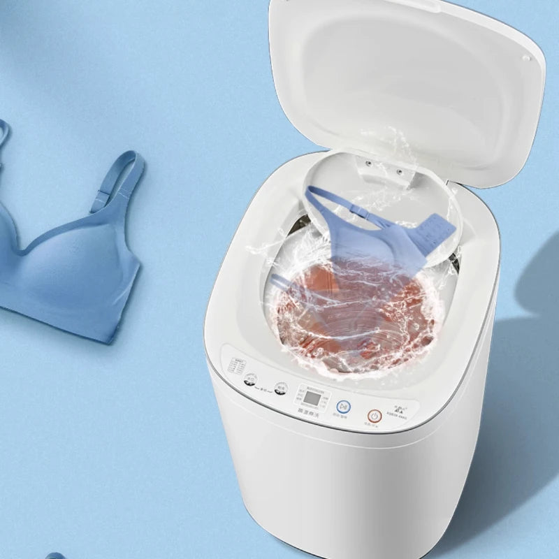 Washing machine fully automatic household small baby children high temperature steam washing underwear socks sterilization