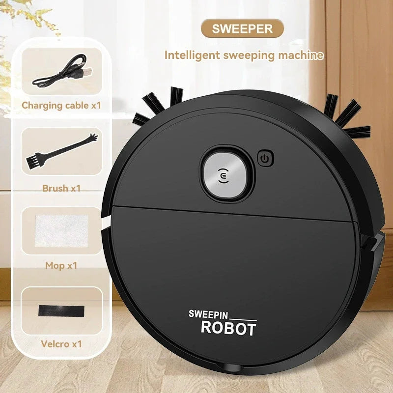 Smart Sweeping Robot 5000Pa Household Vacuum Cleaner 3-in-1 Smart Cleaning Machine Vacuum Cleaner Home Appliance