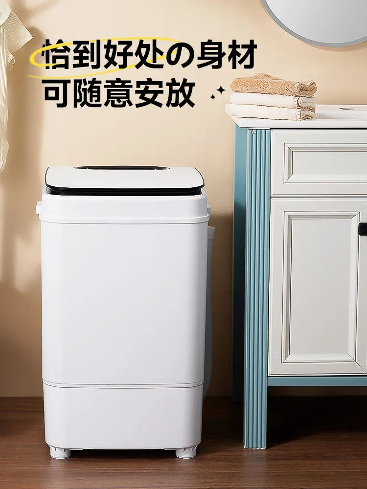 Washing machine for home small dormitory mini underwear socks washing clothes semi-automatic