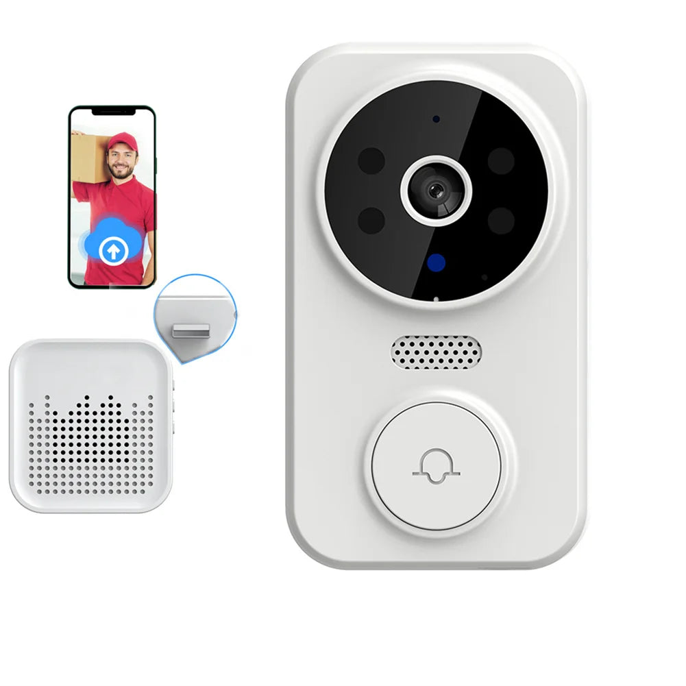 M8 Wifi Smart Visual Doorbell Two-way Intercom Infrared Night Vision Remote Monitoring Security System Wifi Video Door Bell