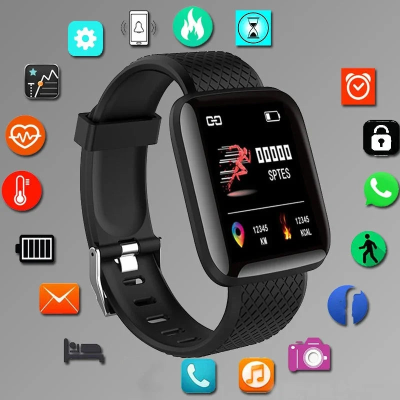 Smart Watch For Men Women Wristwatches Long-lasting Battery Message Fitness Monitor Bracelet Birthday Gifts Electronic Clock New