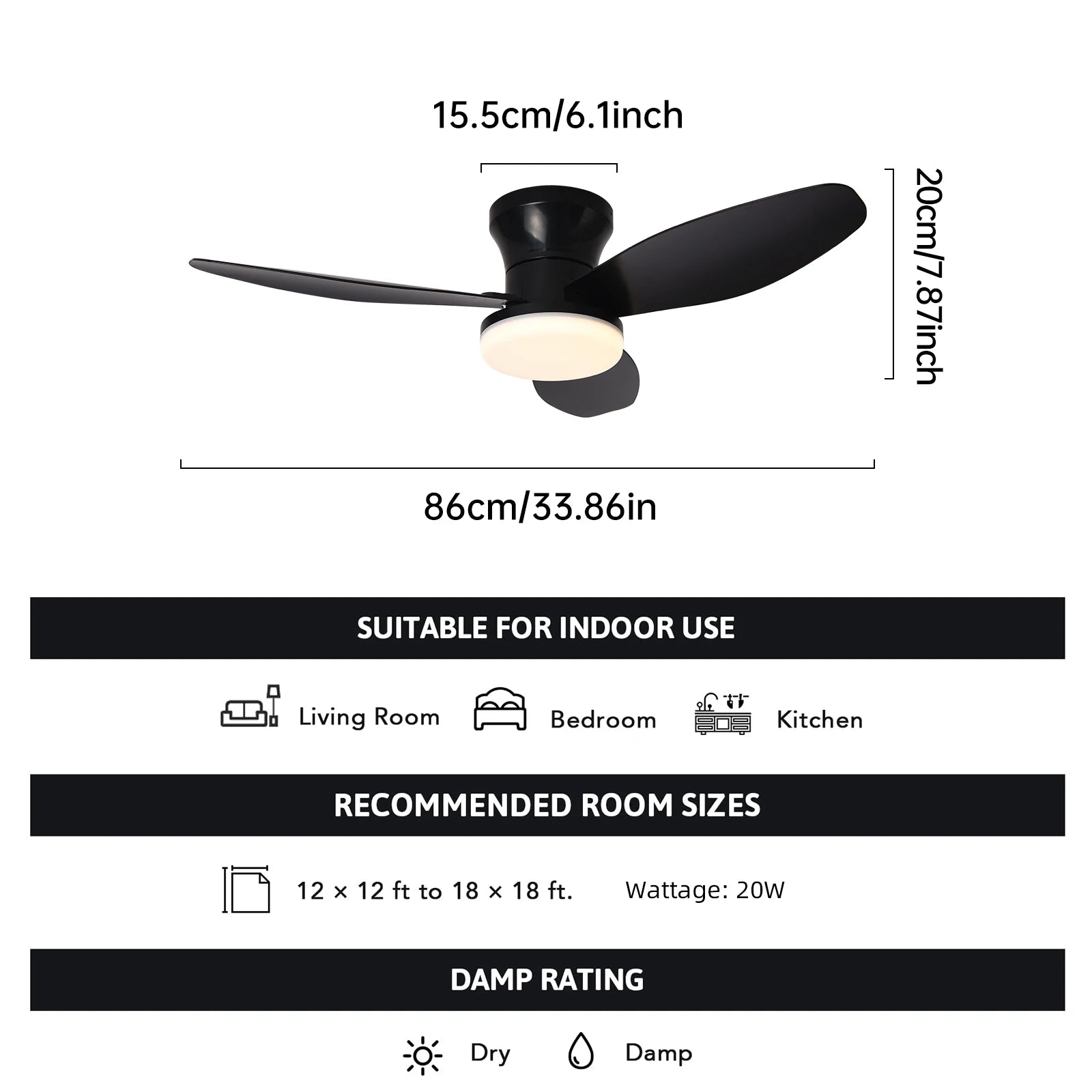 Ceiling fan with light casa inteligente socket fan light ventilatore da soffitto con luce de techo con luz silenciosos led cold