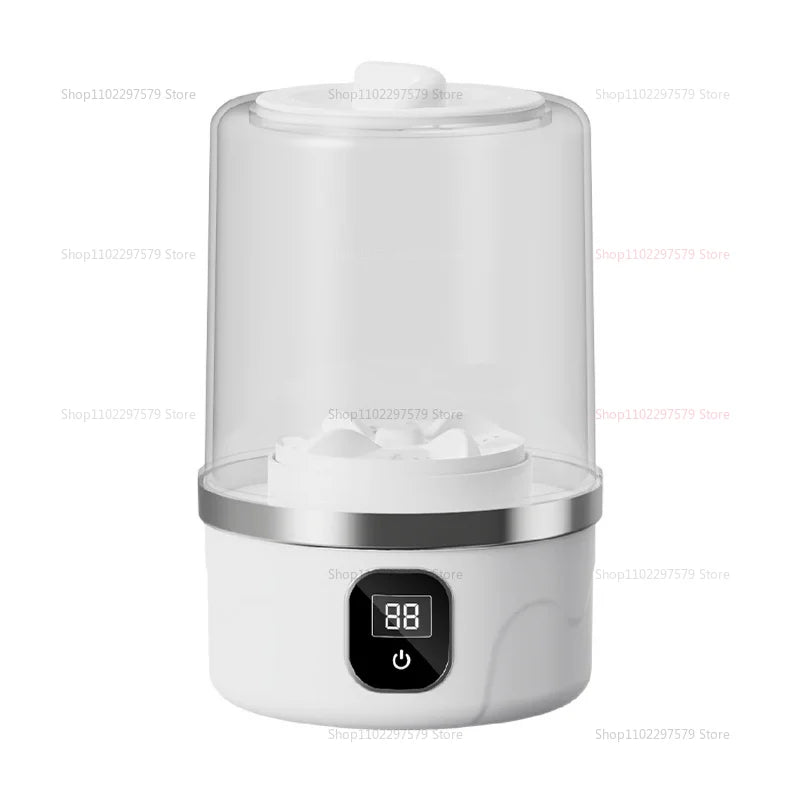 Wireless washing machine portable underwear cleaner 1L mini Socks Washing Machine Dehydratable Laundry Bucket home appliance