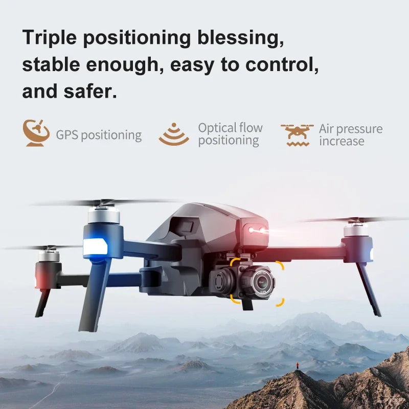 New M1 Pro 2 axis 5km EIS drone 8k professional GPS brushless quadrotor WIFI drone with camera HD 4k Fpv drone gps system