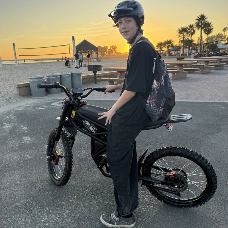 GT73 Dirt Ebike EU Warehouse High Speed Fat Tire Off Road Electric Mountain Bike 2000w Motor Bicycle Adult