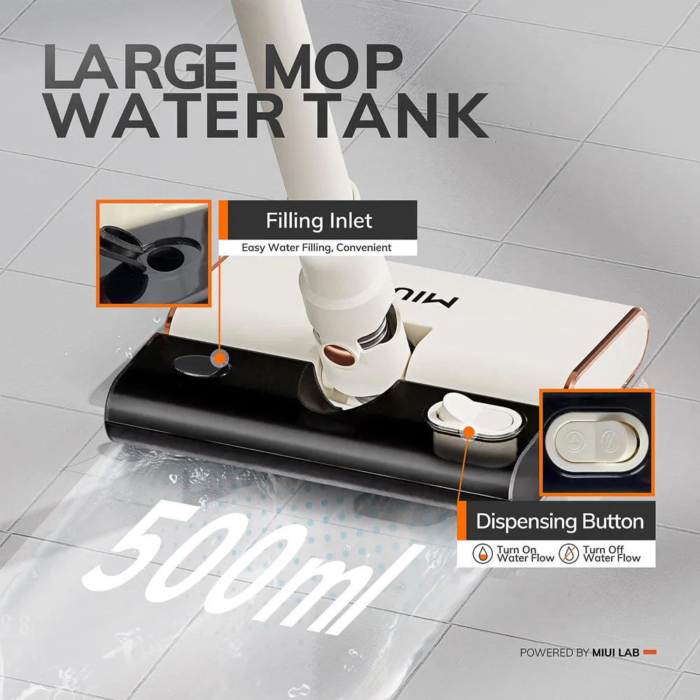 Handheld Vacuum and Mop Integrated Vacuum Cleaner with 5M Power Code for Whole Housem,18000Pa Powerful Suction,Lightweight