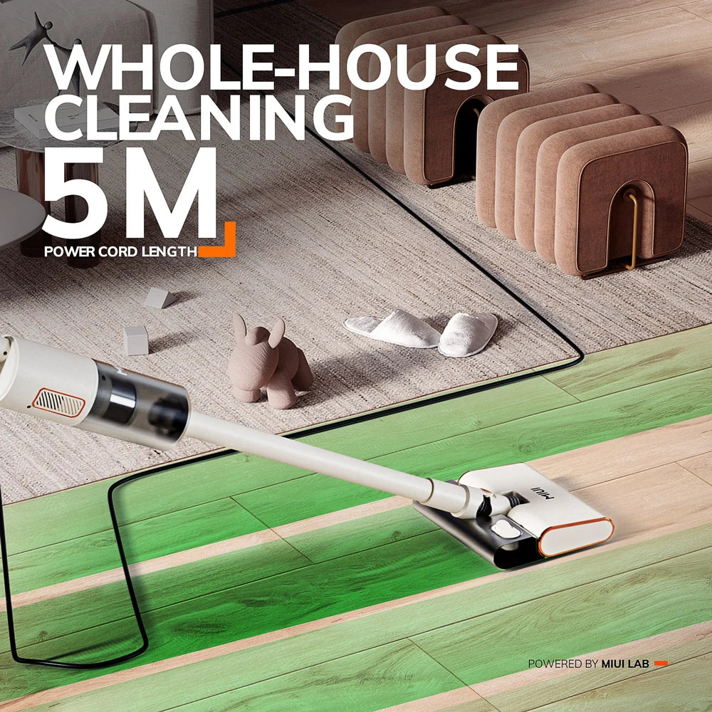 Handheld Vacuum and Mop Integrated Vacuum Cleaner with 5M Power Code for Whole Housem,18000Pa Powerful Suction,Lightweight