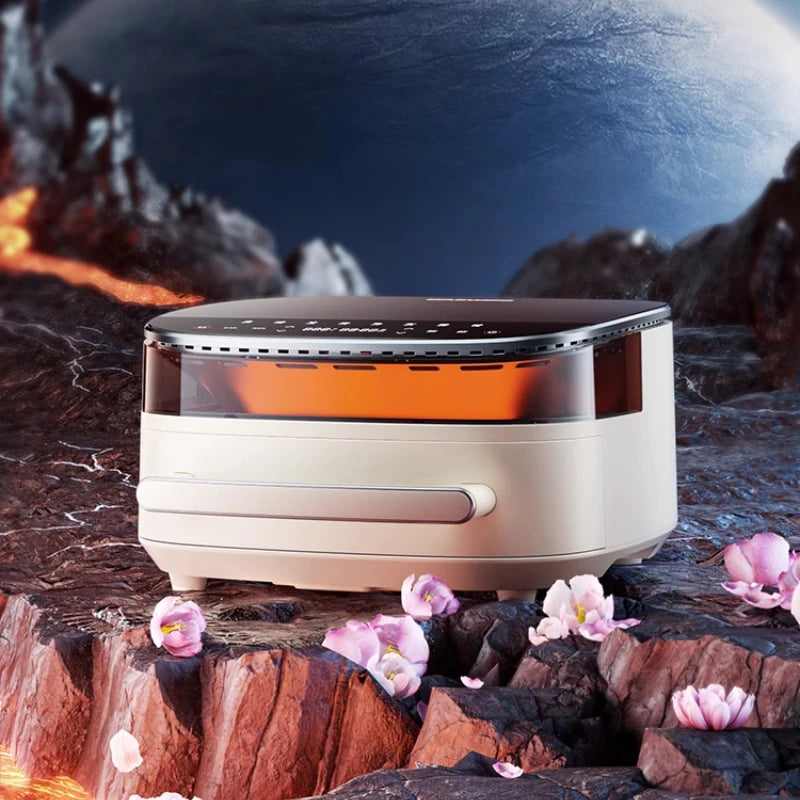 Air Fryer Electric Oven, Household All-in-one Machine, Pizza Large-capacity Visual 2025 Official Flagship Store, New Models