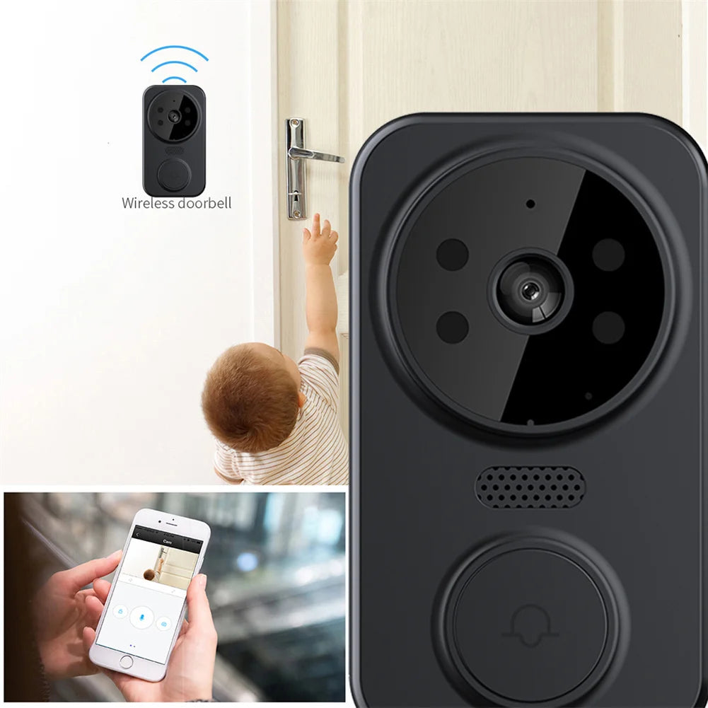 M8 Wifi Smart Visual Doorbell Two-way Intercom Infrared Night Vision Remote Monitoring Security System Wifi Video Door Bell