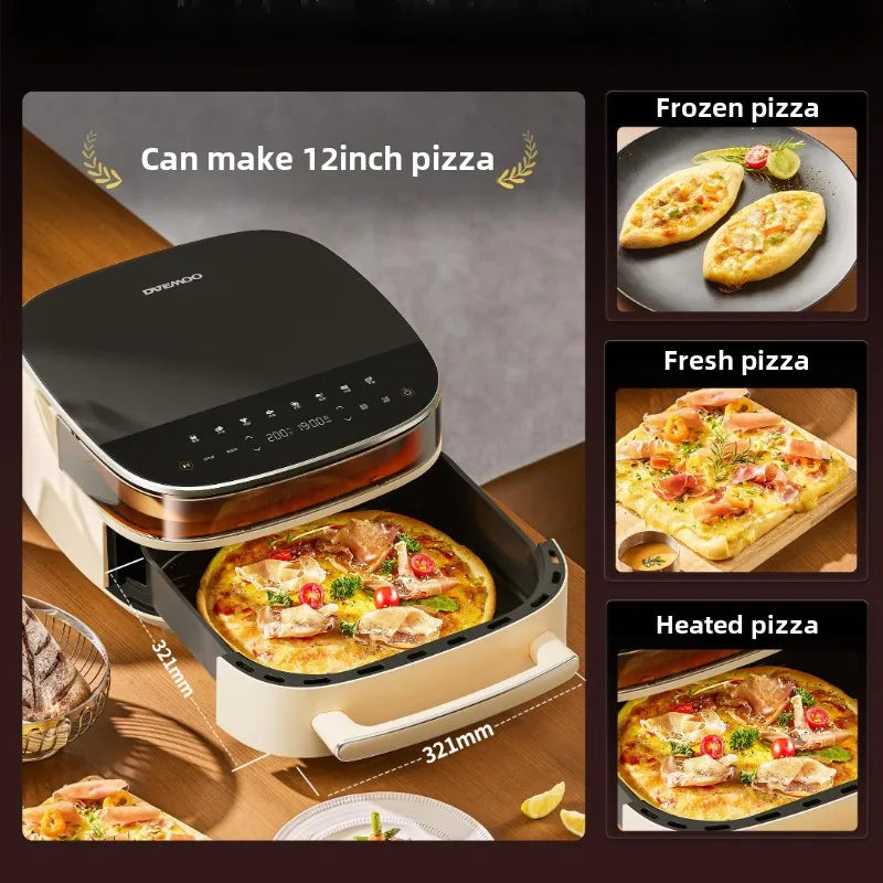 Air Fryer Electric Oven, Household All-in-one Machine, Pizza Large-capacity Visual 2025 Official Flagship Store, New Models
