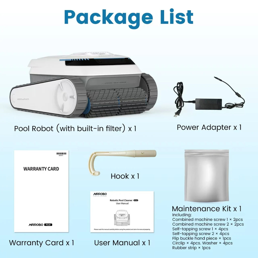 Robot swimming pool cleaner wall and waterline cleaning 1076.39 sq ft intelligent route planning