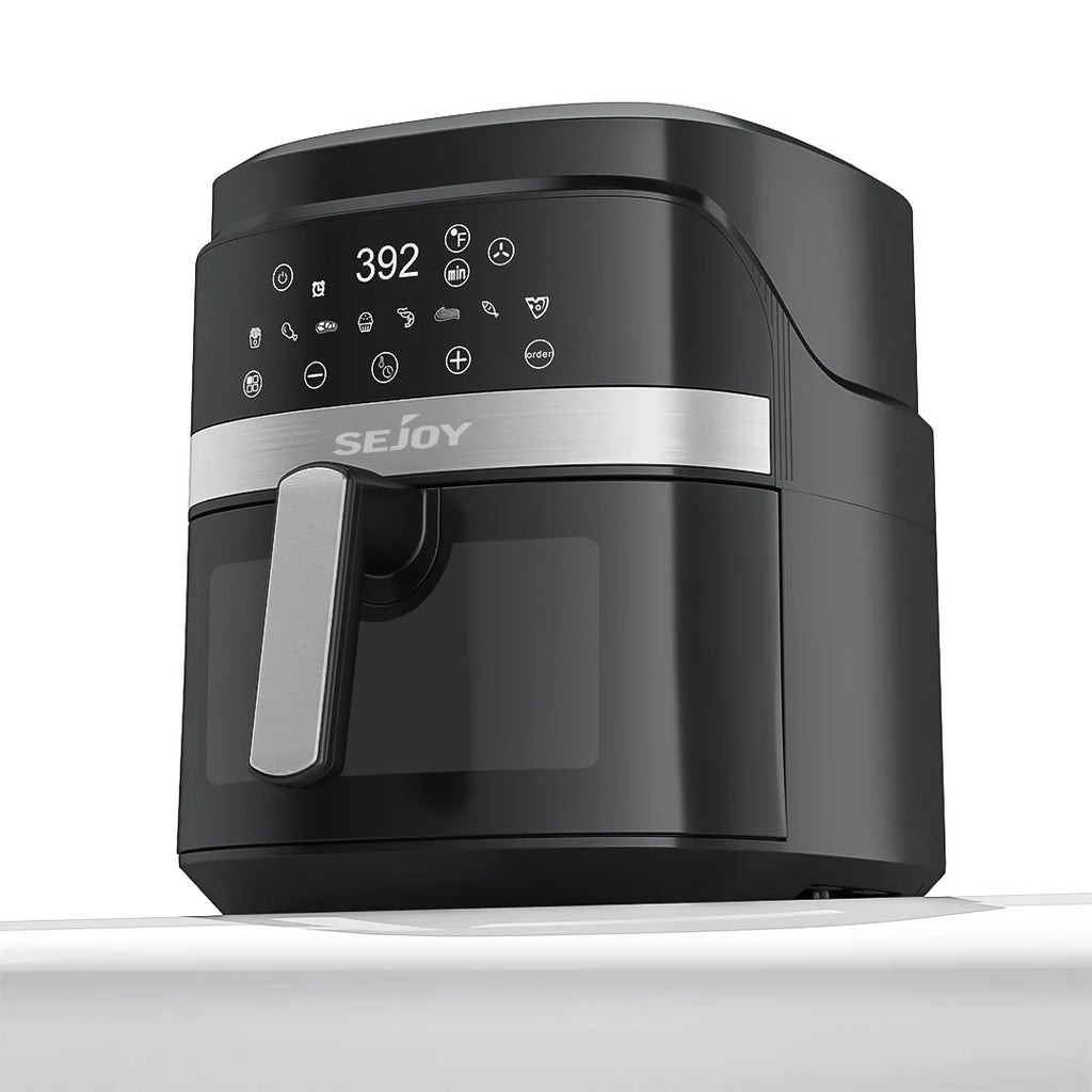 Air fryer 8-in-1,6L  Electric Hot fryer Oven Oilless Cooker,Roast, Bake, Plus Bake, Dehydrate, and Keep Food Warm, 120V