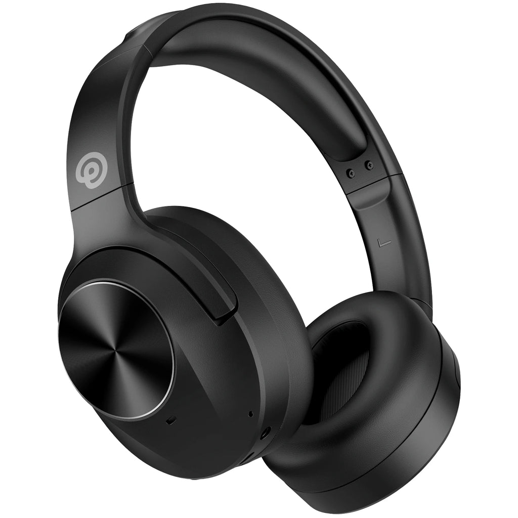 E11 Hybrid Active Noise Cancelling Headphones Wireless Over Ear Bluetooth Headphones with Microphone Deep Bass, 30H Playtime