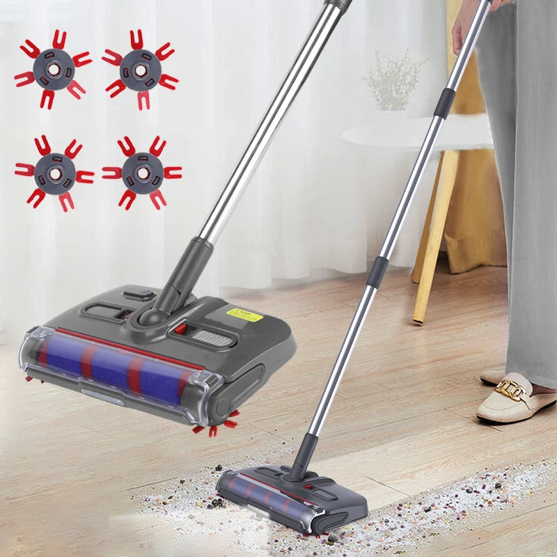 Electric Sweeper Handheld Floor Sweeper Cordless Portable Electric Mop Rechargeable Mopping Cleaning Machine for Floor Carpet