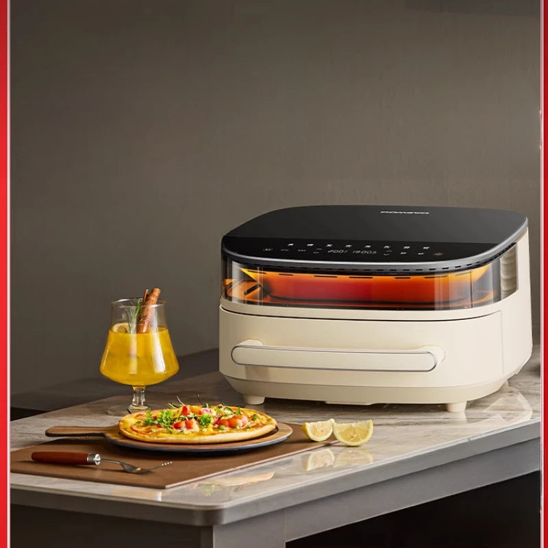 Air Fryer Electric Oven, Household All-in-one Machine, Pizza Large-capacity Visual 2025 Official Flagship Store, New Models