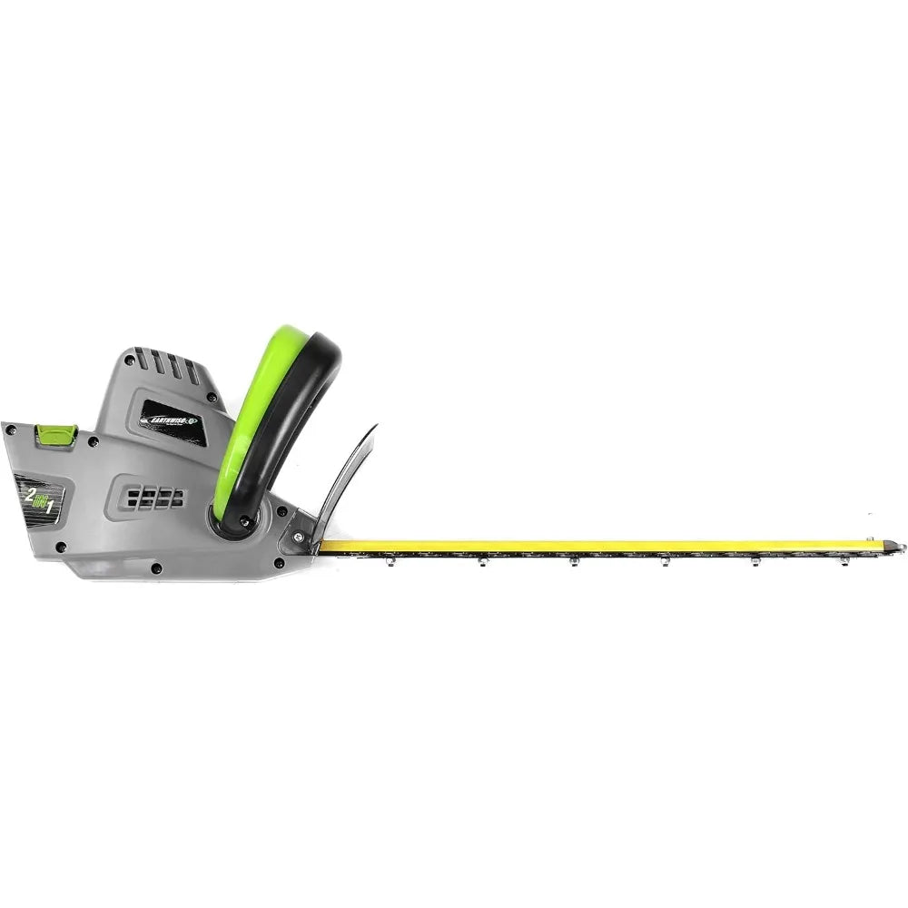 Earthwise CVPH43018 Corded 4.5 Amp 2-in-1 Convertible Pole Hedge Trimmer, Green