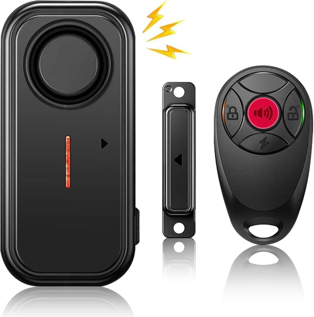 Outdoor Door Window Alarm Sensor Security With Remote Control Burglar Alarm Magnetic Sensor Door Alert System Home Protection