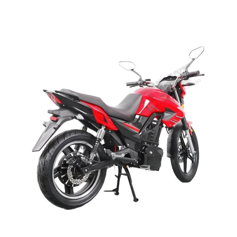 5000W Motor High Speed Electric Motorcycle with Large 17 Inch Tire Size