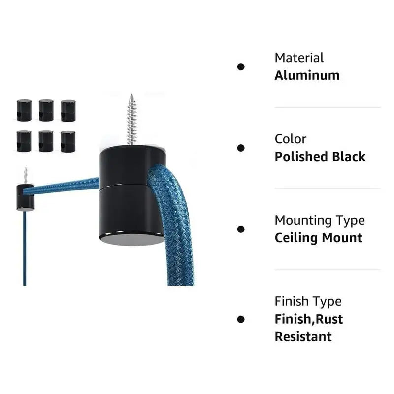 Hooks For Ceiling Light Pendant Light Hanger Cord Organizers Ceiling Plant Hook Wall Hook Chandelier Fixture Hardware For