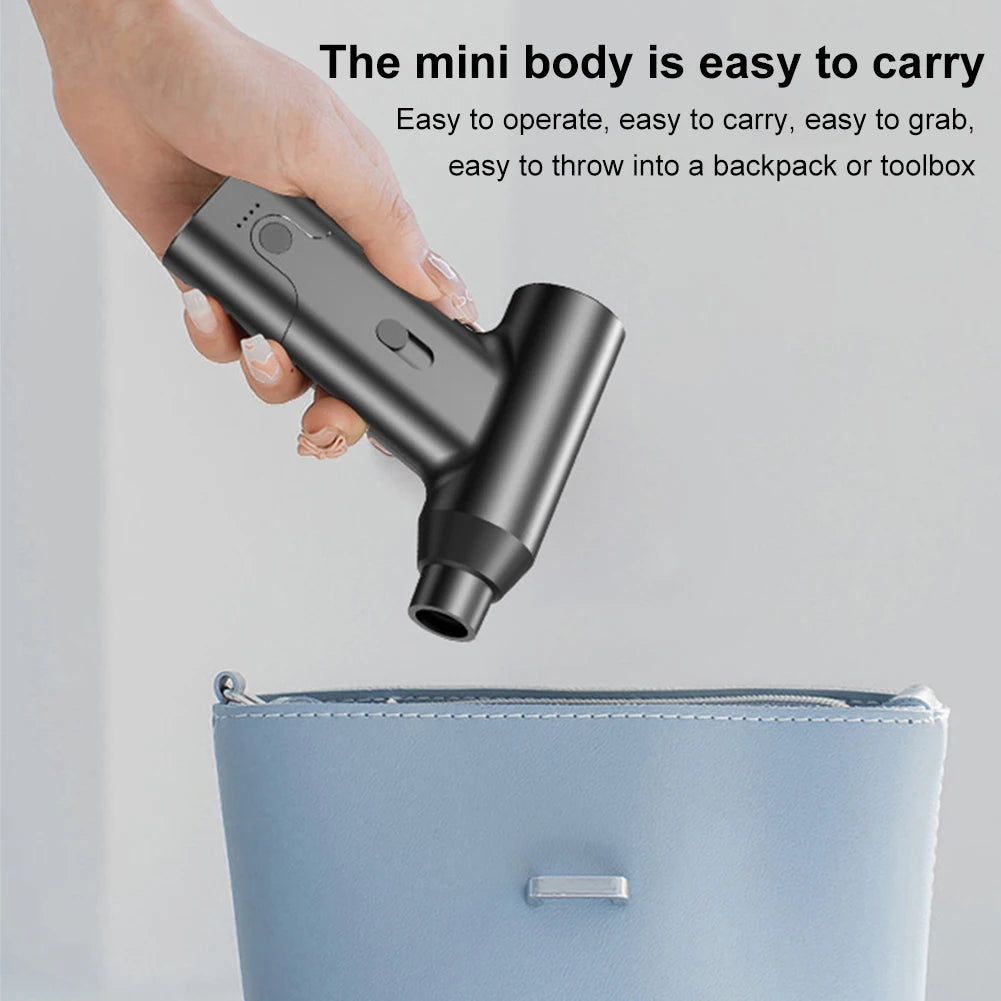 Electric Duster 110000 RPM 4000mAh 2 in 1 Air Blower & Vacuum Cleaner Rechargeable Jet Dry Blower for Keyboard Computer Cleaning