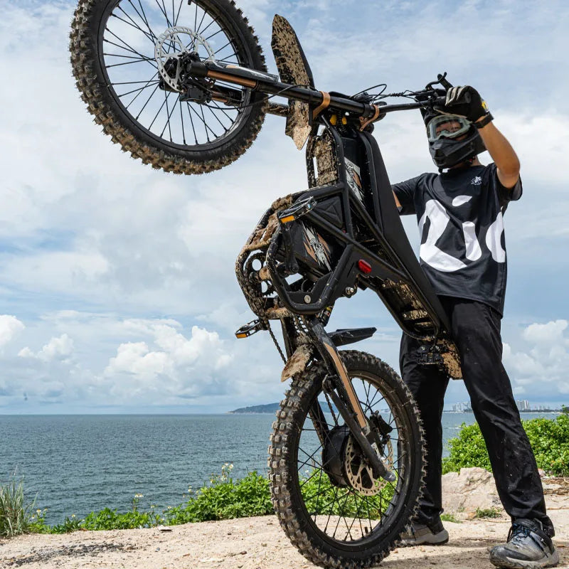 STLF Ridingtimes GT73PRO 20 Rear Wheel Electric Motocross Dirt Bike with High Motor for Off-Road Riding