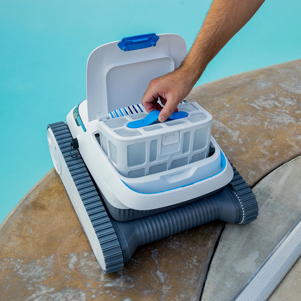 Robot swimming pool cleaner wall and waterline cleaning 1076.39 sq ft intelligent route planning