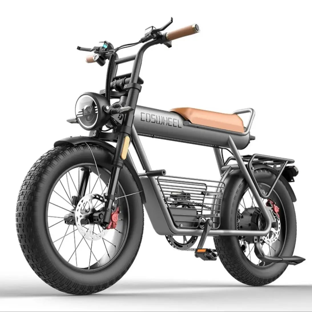Coswheel Electric Bike CT20 20Inch Motorcycle 1500W Fatbike Ebike Mountain bike 48V 25AH Bikes Adult Electric Bicycle Motocycles