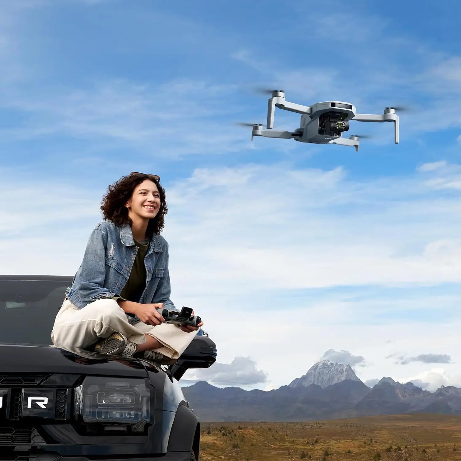 Potensic ATOM 2 Camera Drone 4K HDR Video, 8K Photo, 3-Axis Gimbal, Under 249g, Vertical Shooting,10-KM, AI Night Shot, AI Track