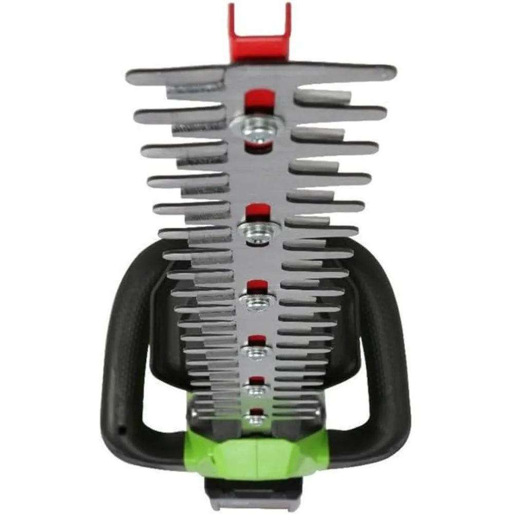 24V 22" Cordless Laser Cut Hedge Trimmer, 4.0Ah USB Battery and Charger Included