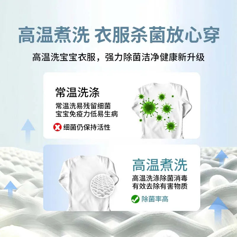 4.5Kg/5.5kg Audrey baby washing machine for children and babies, fully automatic small sterilization washing and drying