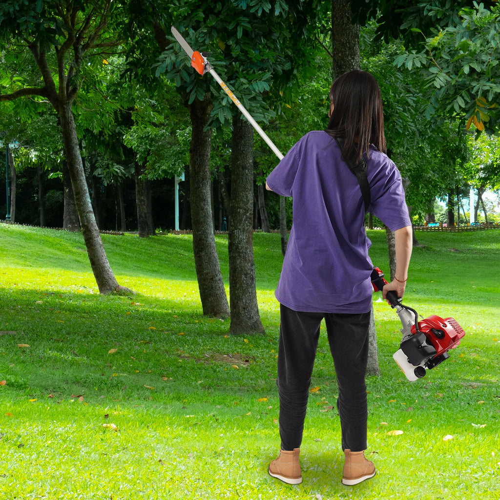 Electric Pruning Chain Saw. Tree Branch Pruner with Goggle, Long Pruning Chain Saw for Tree Pruning for Gardens