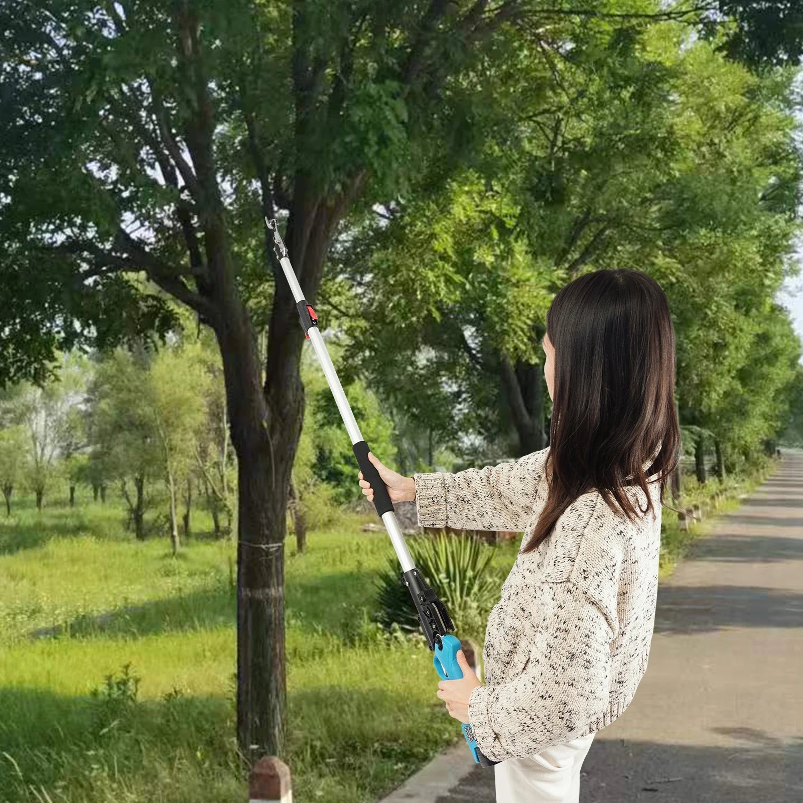 Electric Pruning Shear,highly Efficient Lithium-powered Pruning,0-25mm/0-0.98in Cutting Range,garden Pruning Tool