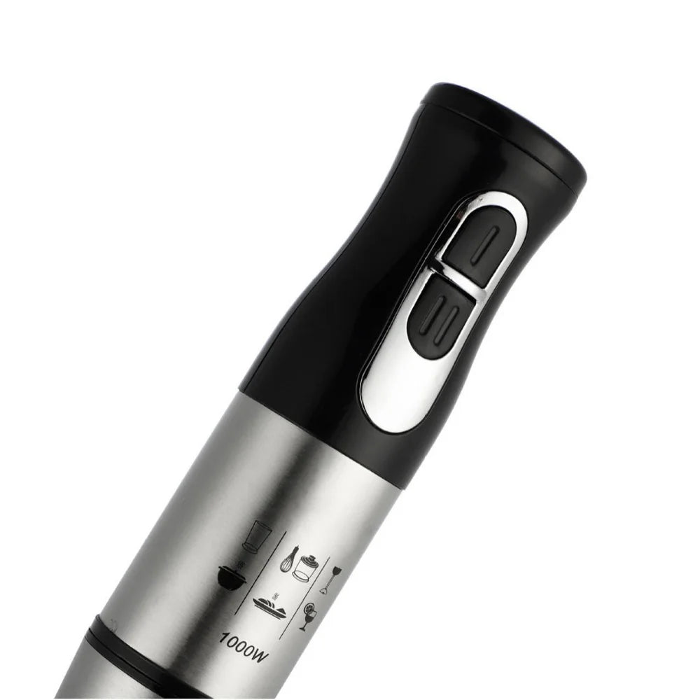 1000W High-power Food Blender Portable Handheld Cooking Stick Household Electric Ice Crushing Vegetable and Fruit Blender