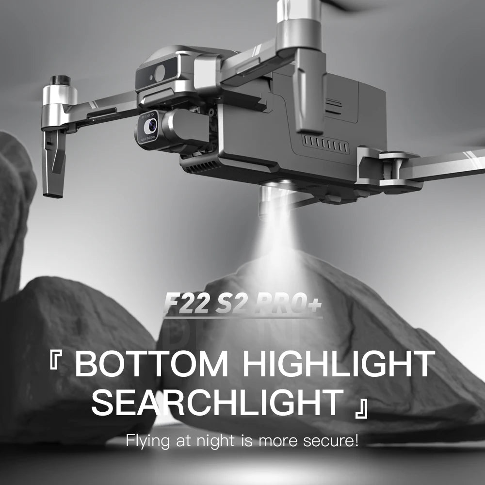 SJRC F22 S2XR PRO+ GPS Professional Drone With 4K EIS Camera Obstacle Avoidance Drones 2Axis Stabilized Gimbal 6KM RC Quadcopter