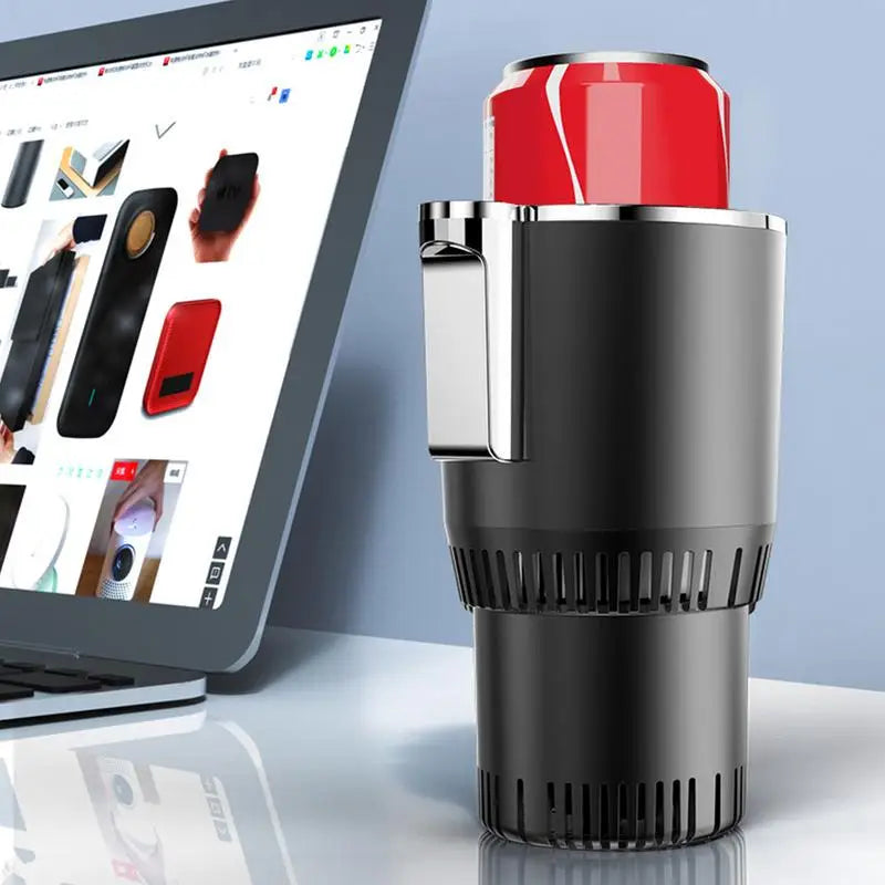 Car Coffee Warmer 2-in-1 Car Coffee Warmer And Cooler Water Bottle Holder Car Drink Holder Car Cup Expander For Coffee Baby