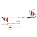Powerful 52cc 4 in 1 Multi Functional Trimming Tools Gas Hedge Trimmer Weed Eater String Trimmer  Brush Cutter Pole Saw