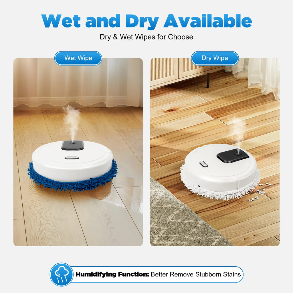 Robot Vacuum Cleaner Mopping Machine Robot Sweeper Wet Dry Home Mini Auto Sweeping Robot Suction Electric Mops 5w