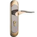 Indoor Household Door Handle for Home with Security Lock Key Set Aluminum Alloy