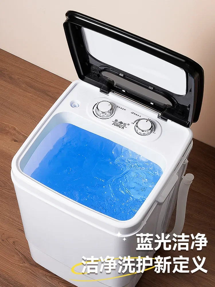 Washing machine for home small dormitory mini underwear socks washing clothes semi-automatic