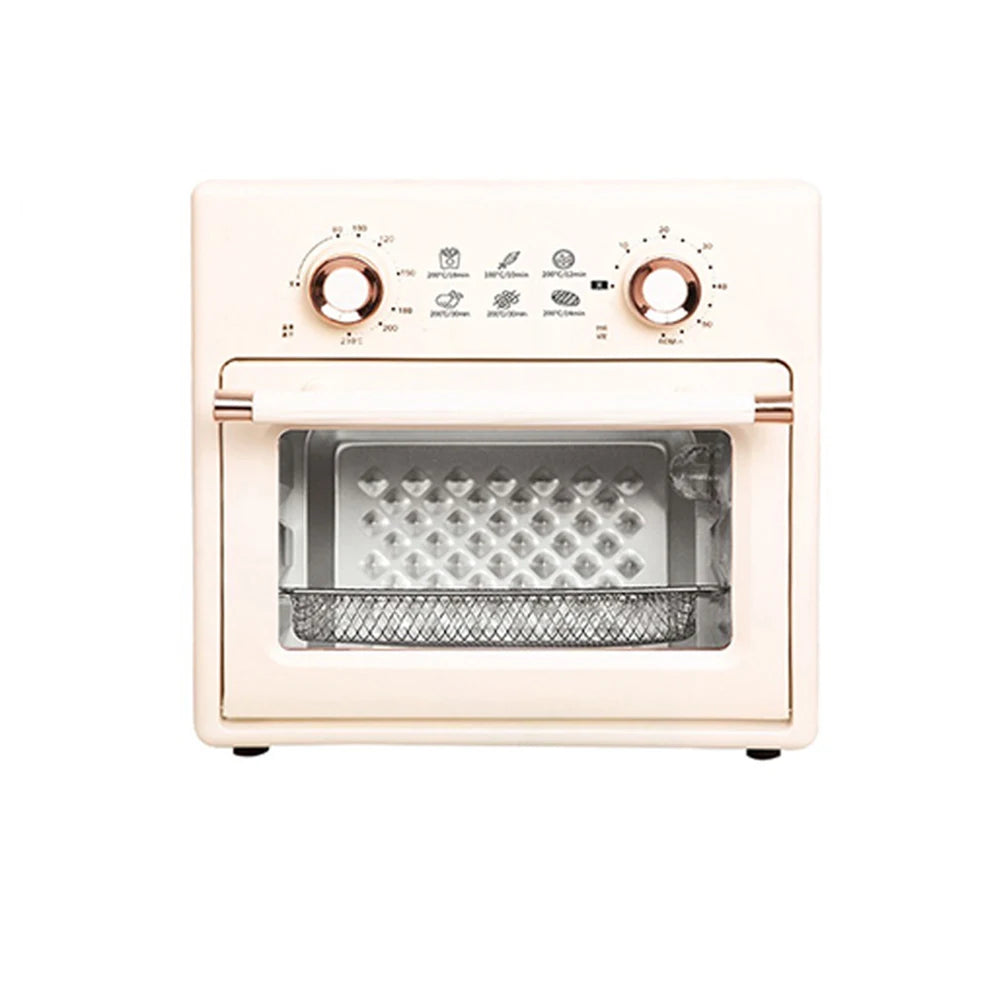 Household 1200W Electric Air Frying Oven Visible Window Multi-functional Kitchen Baking 18L Large Capacity All-in-one Machine