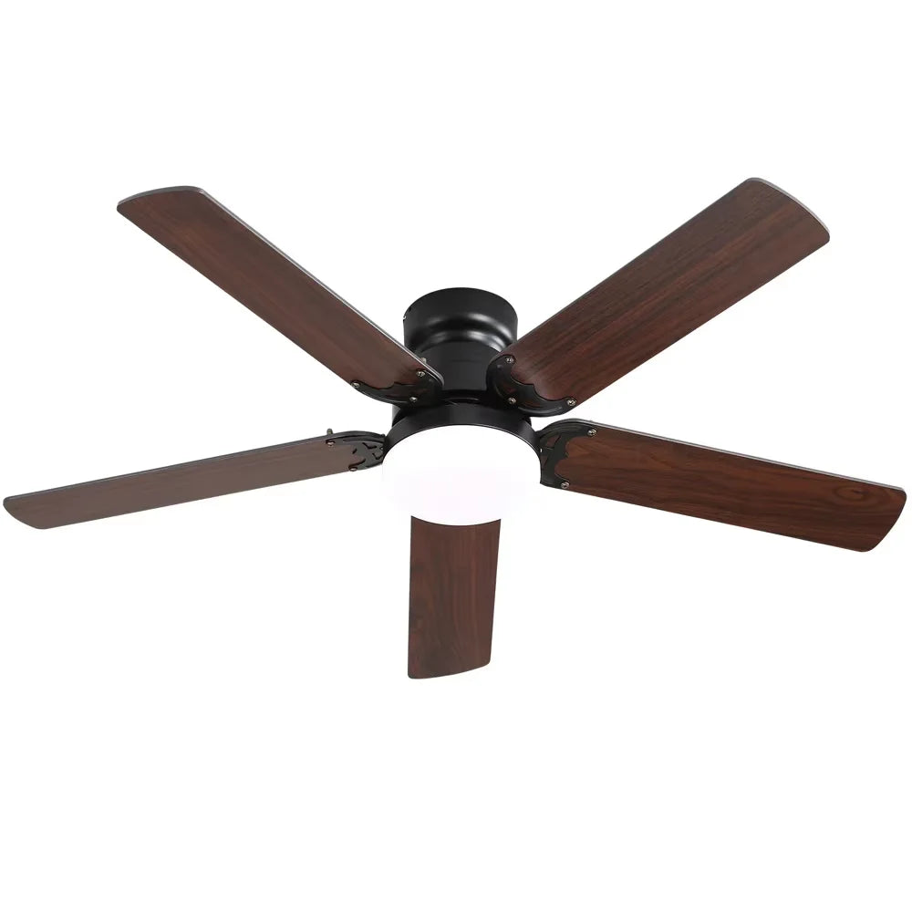 Sofucor Hot sale Modern 42-inch Ceiling fan with LED DC 6-speed high wind speed with remote control