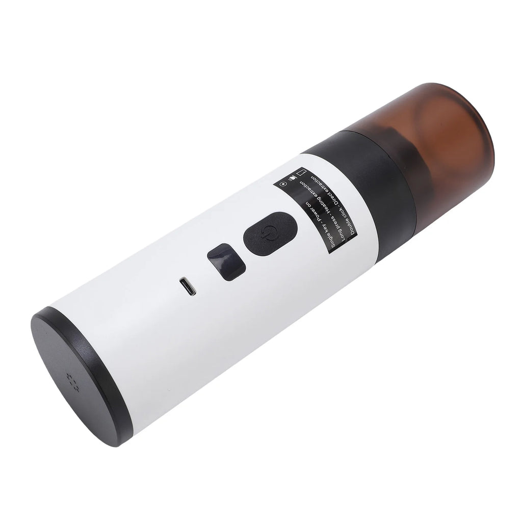 Portable Capsule Coffee Maker 72W Automatic Cordless Heating Small Electric Coffee Machine Outdoor Travel Coffee Making Tools