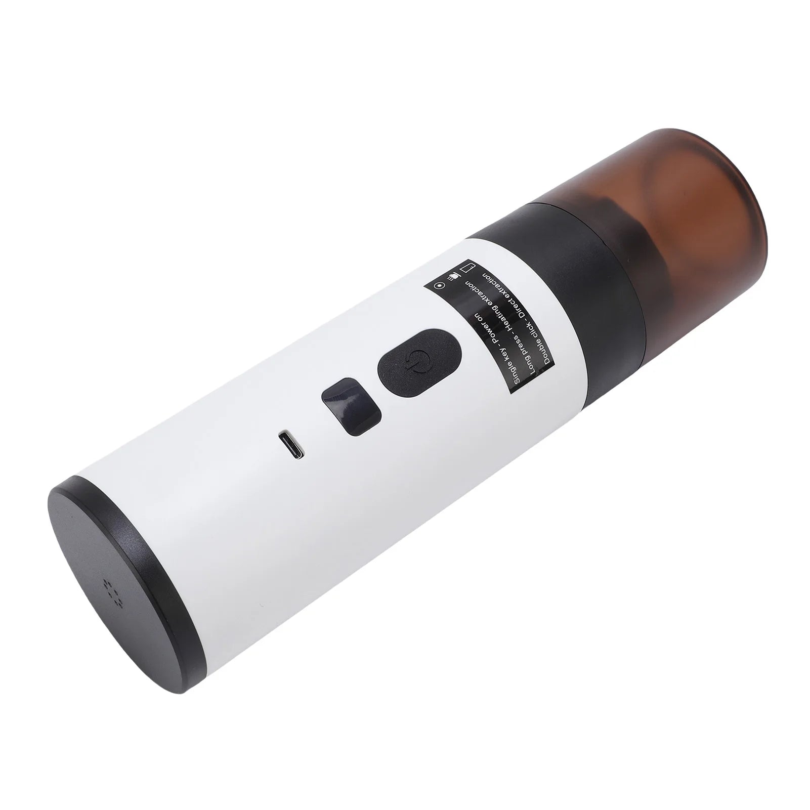 Portable Capsule Coffee Maker 72W Automatic Cordless Heating Small Electric Coffee Machine Outdoor Travel Coffee Making Tools