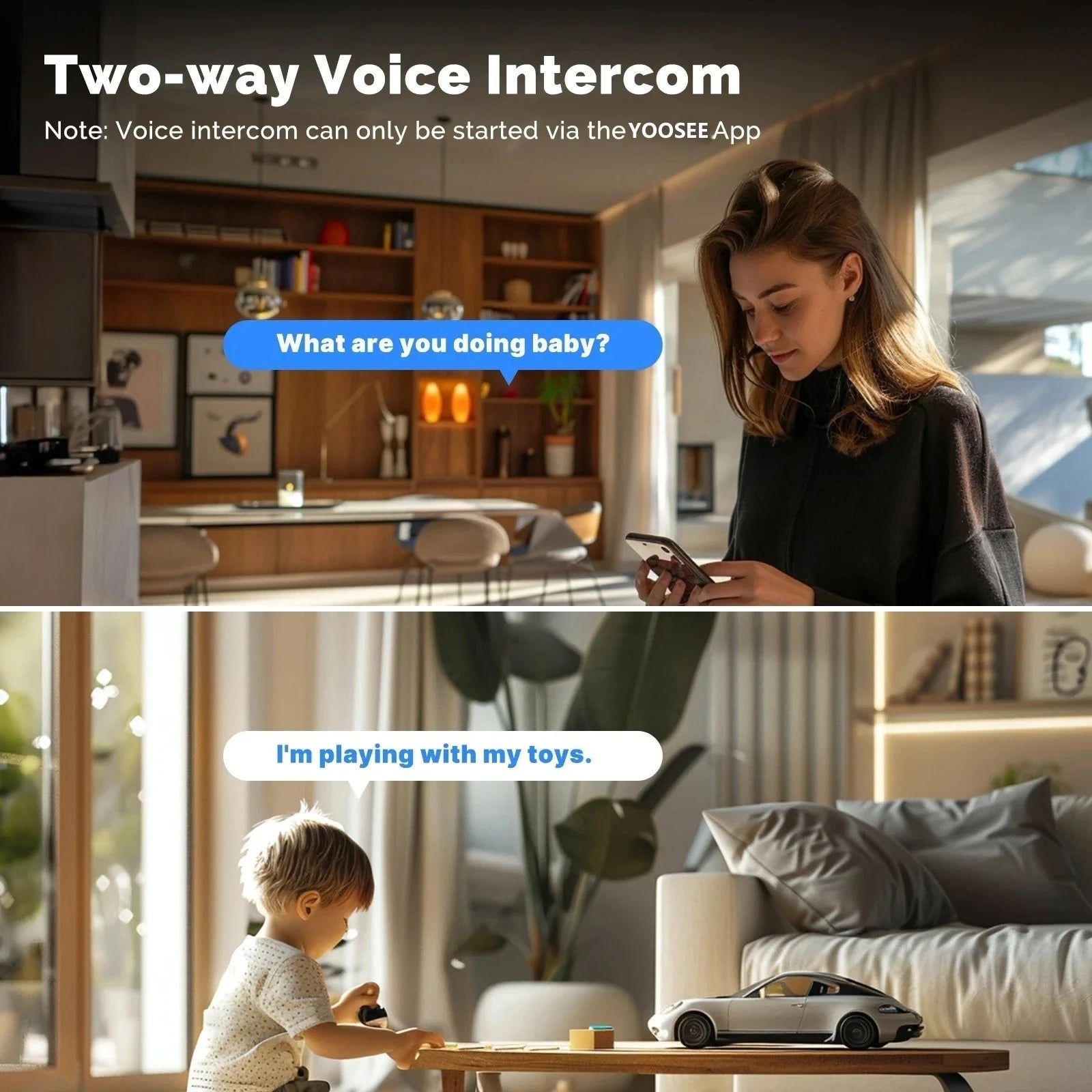 8MP WiFi IP Camera With Adjustable Bracket Dual Lens Security Wireless Surveillance Cameras Onvif 10X Zoom Baby Monitor Mini Cam