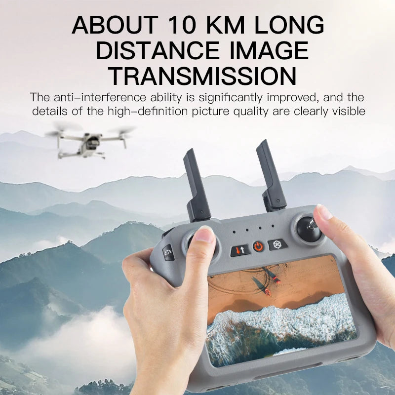 Dual-Camera Drone 017 - 4 Obstacle Avoidance Modes, Wi-Fi Brushless Motors LED Night Vision Ideal for Outdoor Adventures