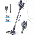 YISORA Corded Vacuum Cleaner, 600W 23KPa Stick Vacuum, Free-Stand 6 in 1 Handheld Vacuum Cleaner for Hard Floor Carpet